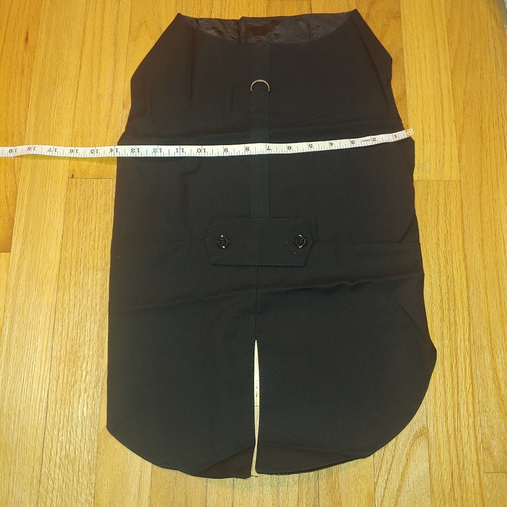 Dog X-LARGE 2 Piece Tuxedo Formal Outfit Black Tie Affair Wedding - Picture 6 of 10